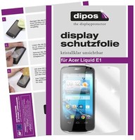 Schutzfolie FüR Acer Liquid E1 Klar Display Folie Dipos Displayfolie