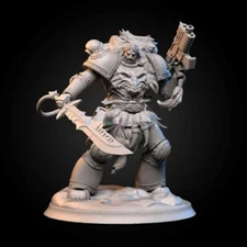 Space Wolves Legion Space Marines Resin Figure Model Kit