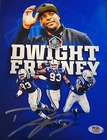 DWIGHT FREENEY Signed Autograph Auto 8X10 Photo HOF 24 Colts PSA SYRACUSE