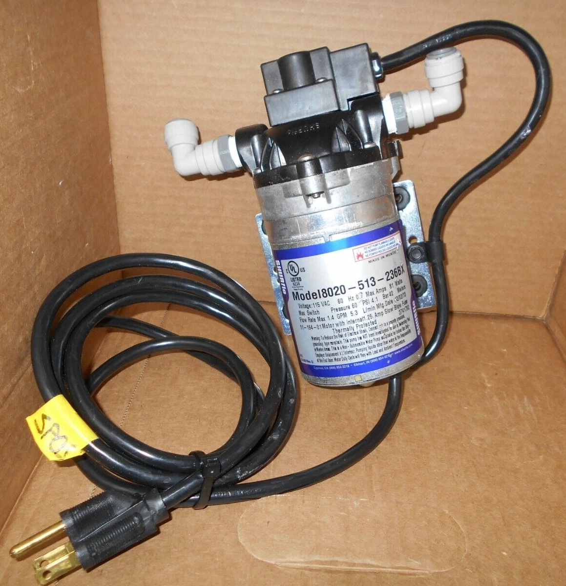 SHURflo Model 8020 513 236BX Pump 1.4GPM eBay
