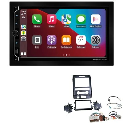 Wifi Apple CarPlay Android Auto DAB+ Autoradio für Ford F150 ab 2009 schwarz - Bild 1 von 4