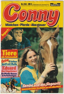   CONNY #299 Samba und der Siegesritt + Poster, Bastei COMIC-HEFT Z2 *Pferde