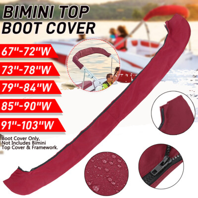 Copertura Per Tenda Bimini Barca - Impermeabile, Antipolvere, Taglia 4BOW 73-78W