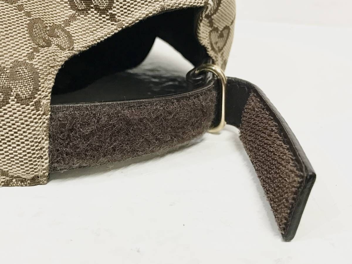 Gucci Gg Canvas Baseball Cap Hat Size L Authentic From JAPAN | eBay