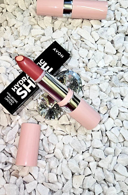 Avon HYDRAMATIC SHINE Lippenstift mit Hyaluronsäure Mauvelous 3,6g Creme Kuss