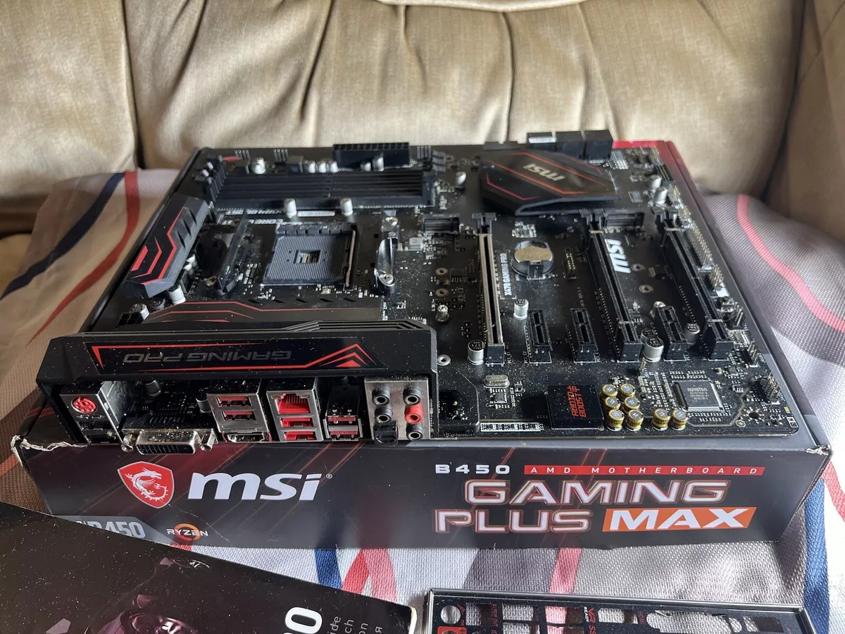 MSI B450M GAMING PLUS, MAX 824142168318 | eBay