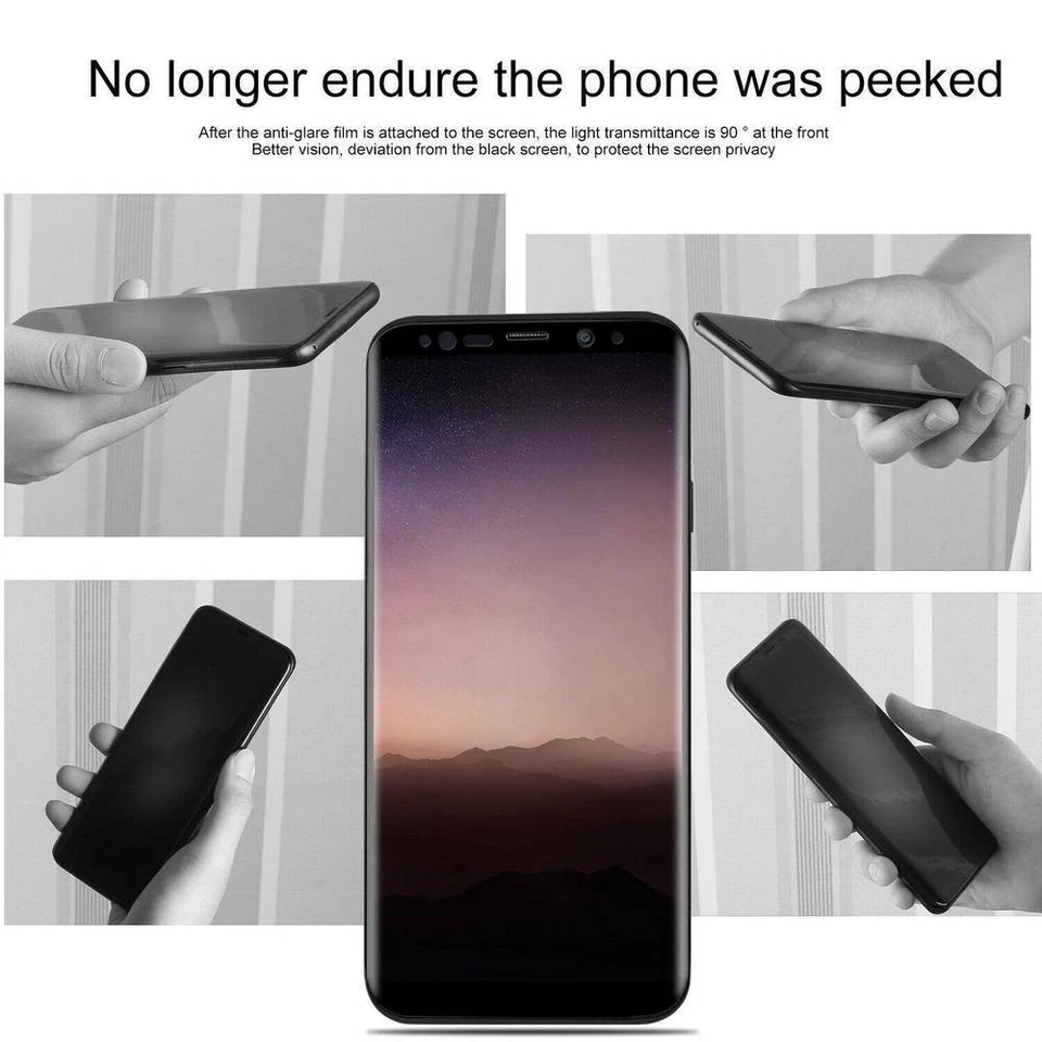 MOTO G Power Play Stylus 2025 Privacy Anti-Spy Tempered Glass Screen Protector - Image 3 of 4