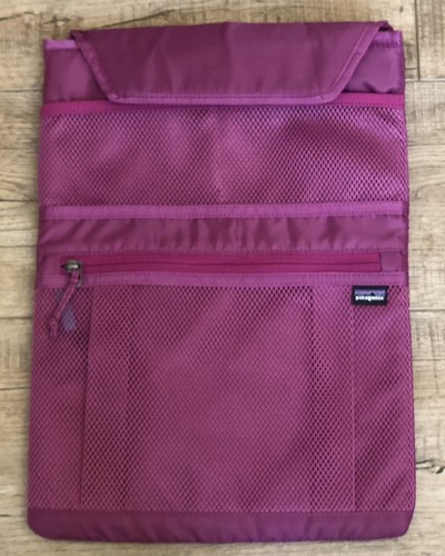 Patagonia Pink Laptop Tablet Sleeve Travel Case Pockets 15”x11” - Photo 2/6