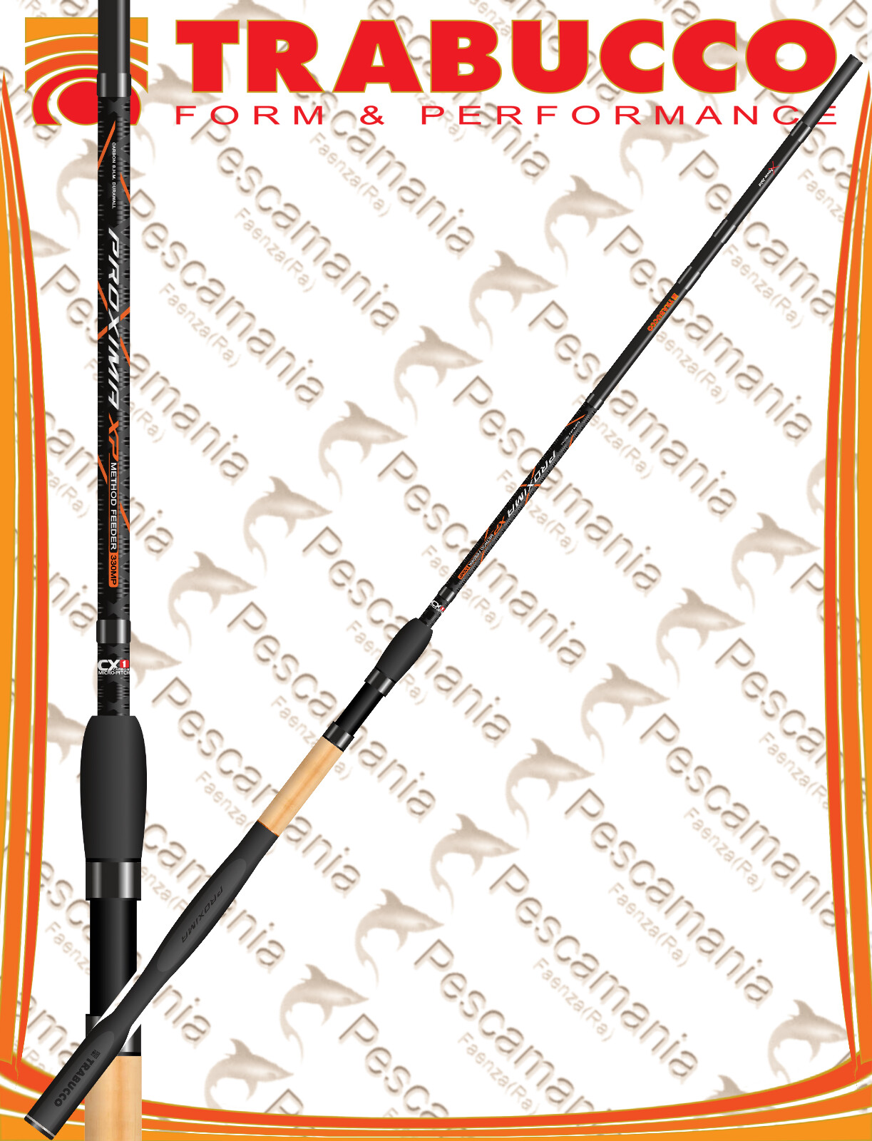 Canna Feeder Trabucco PROXIMA XP METHOD FEEDER 9’ (2.70) 80 g