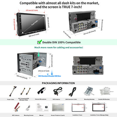 ATOTO S8 Standard 7 Zoll Android Radio Doppel 2DIN Autoradio GPS 