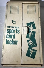 Topps Official Sports Card Locker Storage Box Vintage