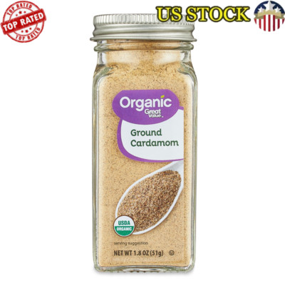 Organic Ground Cardamom for Curries Stews Versatile Home No Artificial Flavors