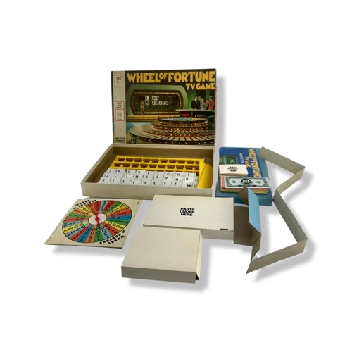 Vintage Wheel of Fortune Board Game 1975 Milton Bradley MB 4532