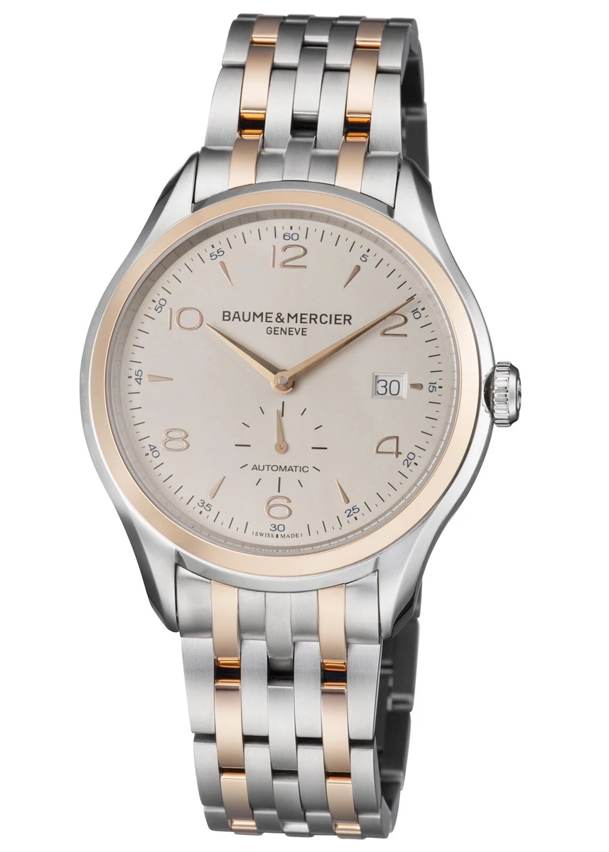 Baume mercier clifton rose best sale gold