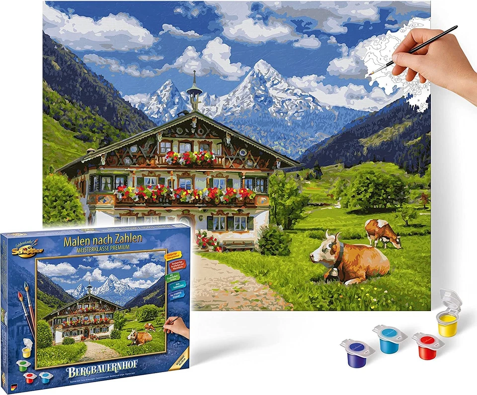 SCHIPPER - 609130857 - MALEN NACH ZAHLEN - BERGBAUERNHOF # NEU OVP