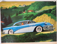 Buick Special Vintage 1956 Car Ad Magazine Print GM General Motors