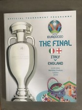 * 2020 EURO FINAL OFFICIAL PROGRAMME - ENGLAND v ITALY - 11th July 2021 *
