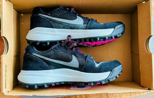 Nike ACG Lowcate Black Hiking Trail Shoes Men's Size UK 4 - Picture 9 of 10