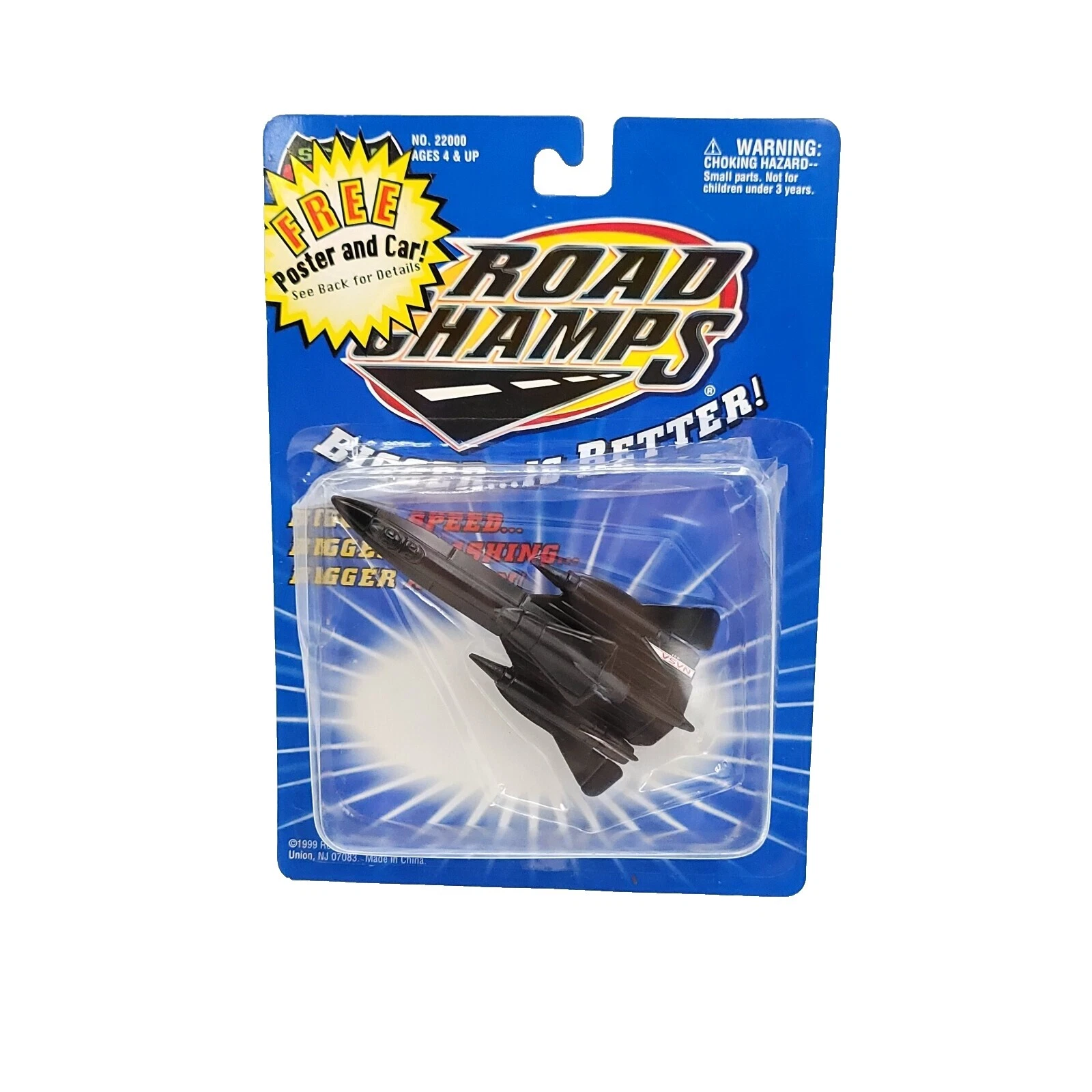 Road Champs 1:43 aviones y naves espaciales diecast