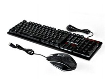 Rainbow Gaming Keyboard and Mouse Set For PS4/PS3/Xbox