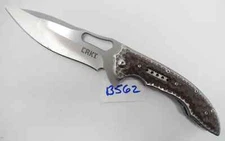 CRKT Columbia River Fossil Pocket Knife Folder Drop Point 5470 Blade Kit Carson