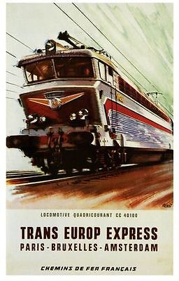 Vintage Style Railway Poster Flying Scotsman A4/A3/A2 Print