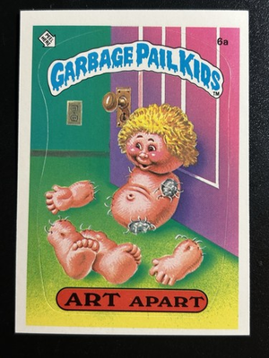 #ad 1985 Topps Garbage Pail Kids Card GPK First Series 1 OS1 6a Art Apart Pack Fresh $19.99