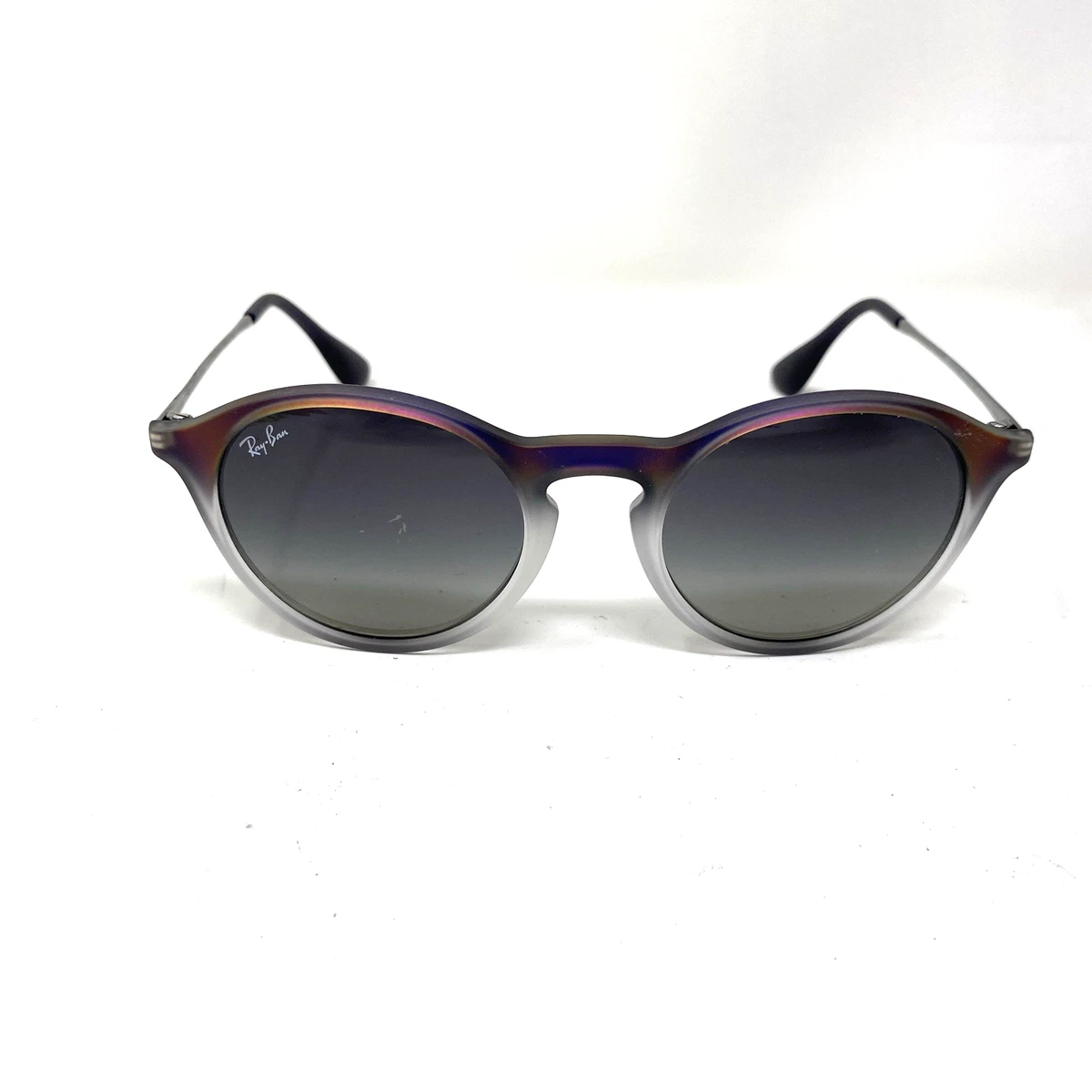 Ray-Ban Purple Round Sunglasses for Women for sale | eBay display picture 2