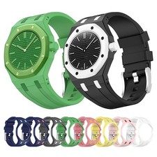 Strap For Swatch x AP Royal POP Silicone Watch Case, Changer To Wristwatch