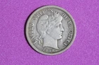 Estate Find 1908 D- Barber Dime #K60184