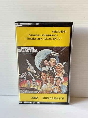 Battlestar Galactica Movie Australian Release Soundtrack Music Cassette Tape - Bild 7 von 7
