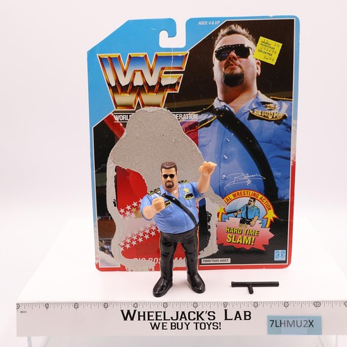 Big Boss Man W/CARDBACK 100% Complete 1990 WWF Wre...