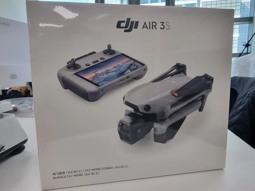 DJI AIR 3S Fly More Combo (3 Batteries + RC 2) / US Duty Incl. / Brand