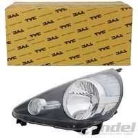 TYC Hauptscheinwerfer H4 Links Passend FüR Honda Jazz II 1.2 - 1.4 Idsi