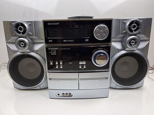 Sharp CD-MPX850 Component System registratore doppio lettore cassette 5 CD con telecomando
