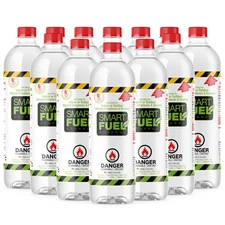 Smart Fuel - Bioethanol Fuel for Fireplaces, Tabletop Fires, Stoves & Burners...