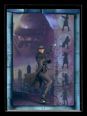 2002 Topps Star Wars: Attack of the Clones #4 Zam Wesell Prismatic Foil
