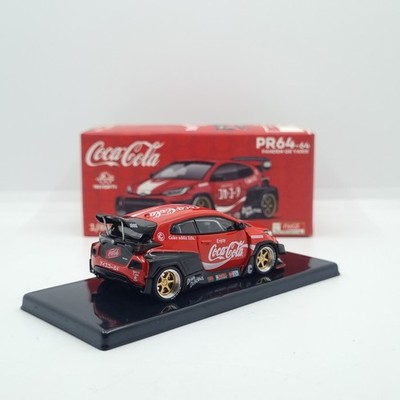 POP RACE PANDEM ROCKET BUNNY TOYOTA GR YARIS COCA COLA PR64-64 | eBay