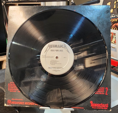 Metallica Kill Em All Lp Vinyl OG 1983 TRUE 1st Press EX/VG | eBay