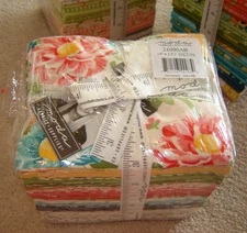 fat quarters 18 x 22 MODA april rosenthal HOMESTEAD sealed 30 cuts bundle fabric