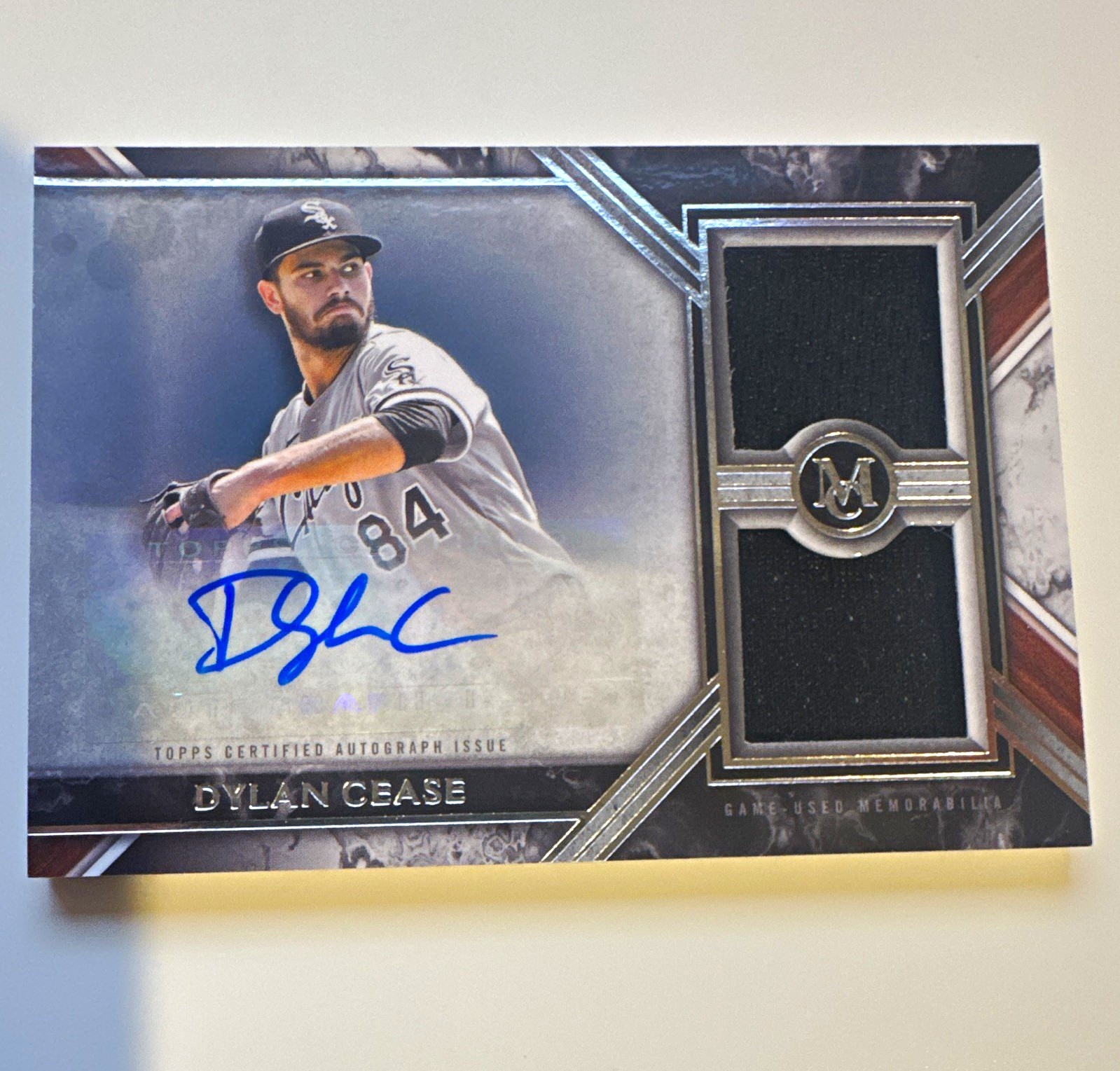 Topps 2022 Museum Collection Dual Relic Auto Dylan Cease SWDRA-DC /399 CWS