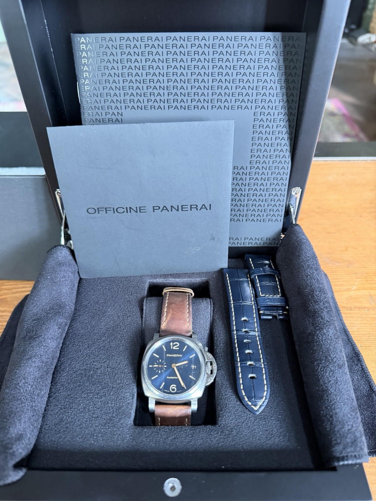 Panerai Luminor Due 30mm Titanium Full Set One Owner Excellent Condition