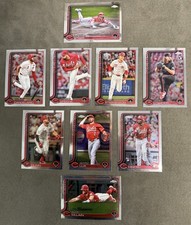 Cincinnati Reds 2025 Topps Chrome Base Full Team Set Cincinnati Reds 2025 Topps Chrome Base Full Team Set