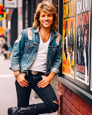 JON BON JOVI - 8''X10'' PHOTOGRAPH
