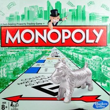 Hasbro Monopoly Classic Board Game 2-6 Players 2013 (8+) Complete