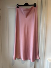 Zara Pink Long Maxi Skirt Size L
