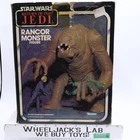 Rancor Monster 100% Complete W/ Insert Star Wars ROTJ 1984 Kenner Action Figure