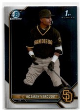 2022 Bowman Chrome #BCP-193 Rosman Verdugo Prospects San Diego Padres