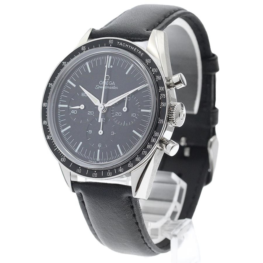 OMEGA SPEEDMASTER MOONWATCH FIRST OMEGA IN SPACE 40mm SS Black Dial #C399