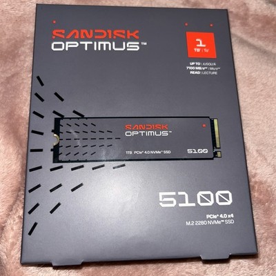 SANDISK Optimus 5100 1TB NVMe SSD - M.2 2280, PCIe Gen 4.0, Internal Solid State